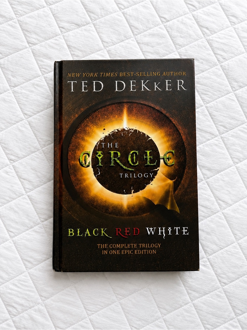 Ted Dekker The Circle Trilogy Hardcover Omnibus Black Red White Collector's Edit